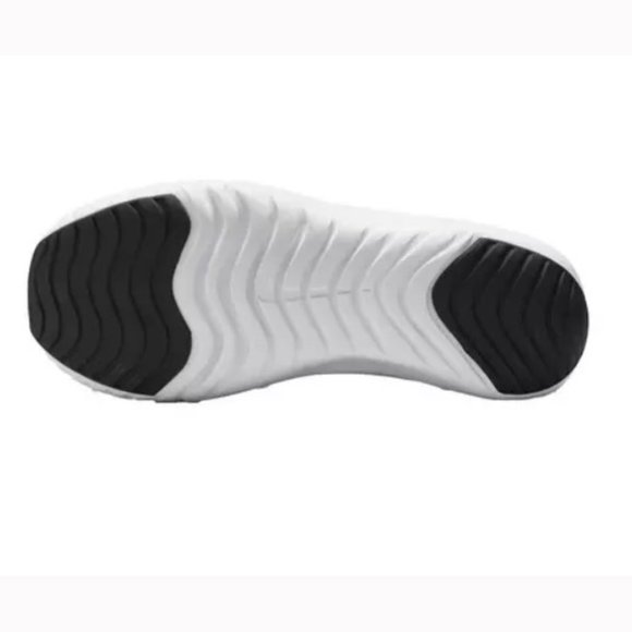 Nike Kid's Flex Plus (GS) Light Smoke Grey/ Black White Sneakers - Picture 6 of 16